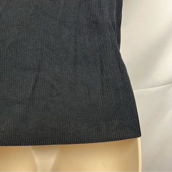 Madewell Micro-Rib Sweater Tee Black NWOT and NWT - Picture 8 of 13